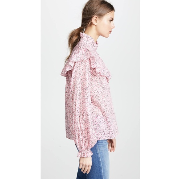 LoveShackFancy Floral Top - Picture 3 of 10